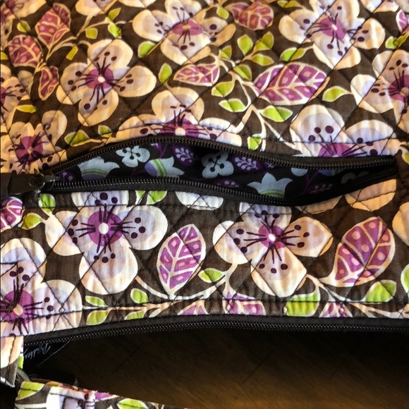 Vera Bradley - Hipster Purse - Plum Petals - Picture 7 of 9